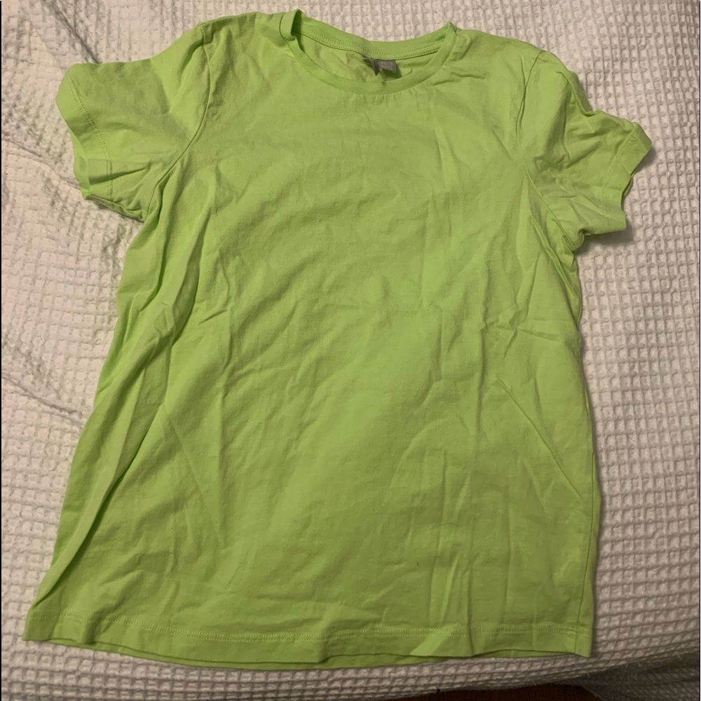 Neon green t shirt